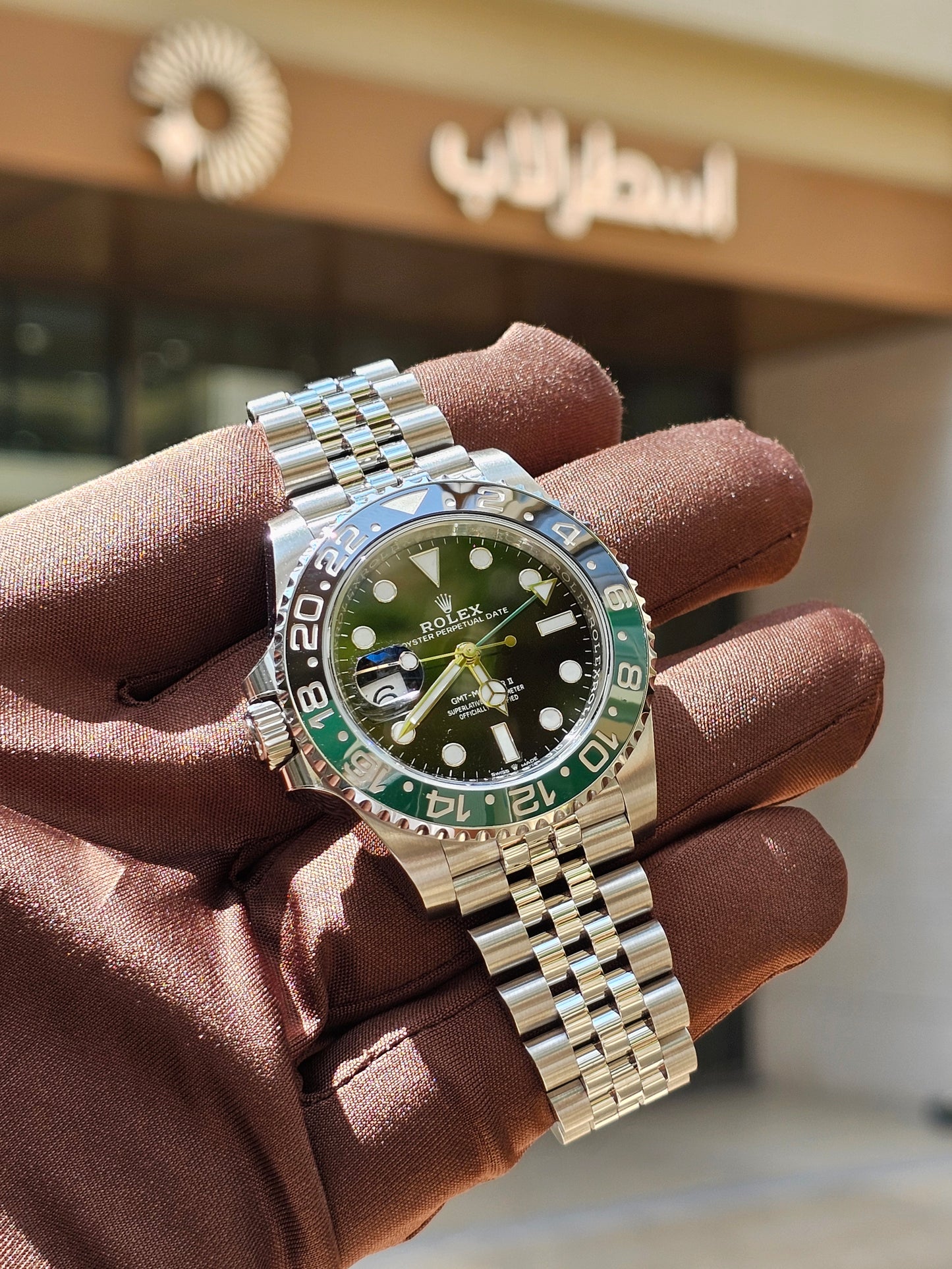 Rolex GMT-Master II Steel Jubilee "Sprite" 40mm - 126720VTNR