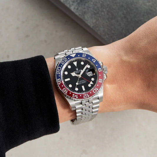 GMT-Master II "Pepsi" Steel Jubilee  40mm - 126710BLRO